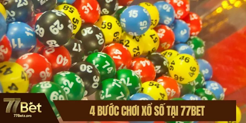 4 bước chơi xổ số tại 77BET